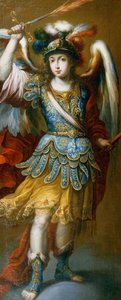 St Michael av Andrés Pérez de Murillo