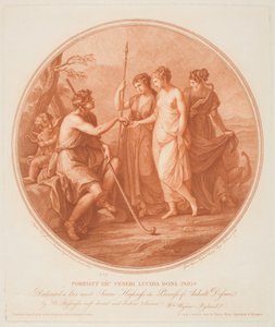 Dommen av Paris av Angelica (after) Kauffman