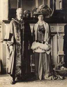 Den niende hertugen av Devonshire og hertuginne Evelyn