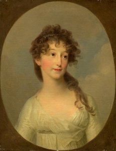 Muligens Franciska Krasinska, hertuginne av Kurland, ca. 1790.