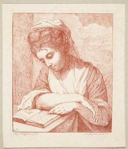 Lesejenta av Angelica Kauffmann