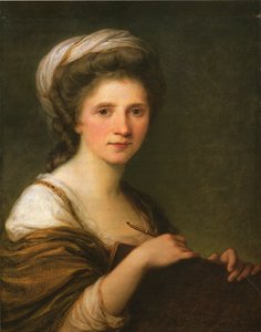 Tysk: Selvportrett Selvportrett av Angelica Kauffmann