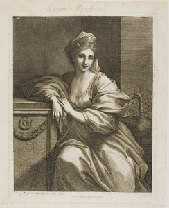 Juno og påfuglen av Angelica Kauffmann
