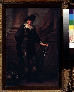 Portrett av John Baker-Holroyd (Baker Holroyd), jarl av Sheffield (1735-1821). Maleri av Angelika Kauffmann (Angelica Kauffmann av Angelica Kauffmann