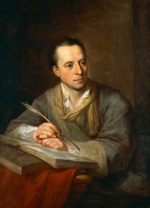Portrett av Johann Joachim Winckelmann (Stendal 1717-Trieste 1768), tysk arkeolog og kunsthistoriker av Angelica Kauffmann