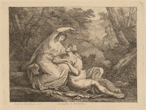 Rinaldo og Armida av Angelica Kauffmann