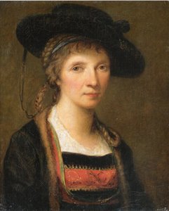 Selvportrett av Angelica Kauffmann