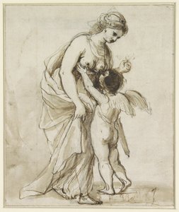 Venus forelsket av Angelica Kauffmann