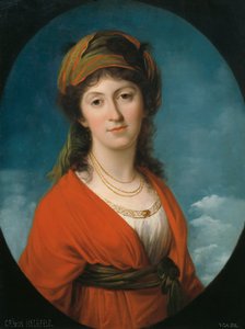 Marie Therese grevinne Meerfeld, født grevinne Dietrichstein av Angelica Kauffmann