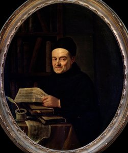 Portrett av Giovanni Battista Martini (far Martini) (Pere Martini) (1706-1784). Maleri av Angelo Crescimbeni (1734-1781). 18. århundre. Bologna, Civic Museum Museum av Angelo Crescimbeni