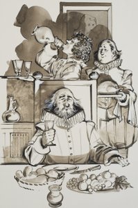 Tjenere (gouache på papir) av Angus McBride