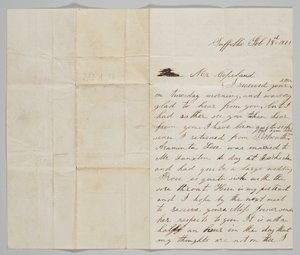 Brev til John Copeland fra hans kone Ann, 18. februar 1861. av Ann Hurst Copeland