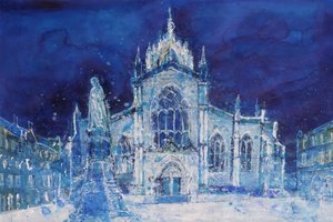 St Giles om natten av Ann Oram
