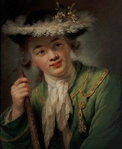 Portrett av en ung kvinne av Anna Dorothea (1721 82) Lisiewska