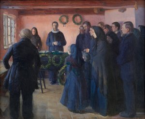 En begravelse av Anna Ancher