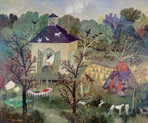 Et sted å være, 2003 (akryl) av Anna Pugh