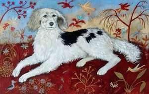 Doodle, 2014 (akryl) av Anna Pugh