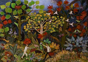 Dr. Livingstone, antar jeg, 2020 (akryl)