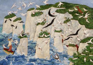 Gamle Harry, 2017 (akryl) av Anna Pugh