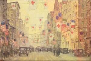 Fifth Avenue i våpenvåpenvinteren av Anna Richards Brewster