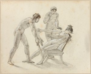 Hermine avviser Orestes av Anne-Louis Girodet de Roucy-Trioson