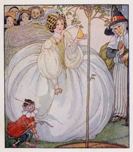 Barnerim: I Had A Little Nut-Tree, Nothing Would It Bear (farge litho)