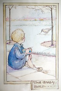 The Early Bird - Trost får en orm av Anne Anderson