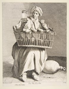 Brandy-selger, 1737.