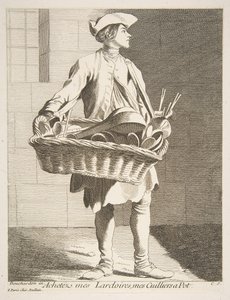 Kjøper av kokekar, 1746. av Anne Claude Philippe de Caylus