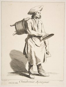 Kobbersmed fra Auvergne, 1737. av Anne Claude Philippe de Caylus