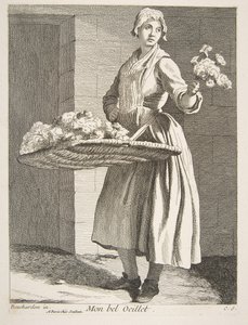 Blomsterforhandler, 1738.