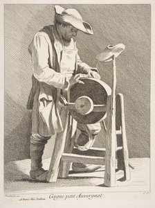 Knivsliper, 1742. av Anne Claude Philippe de Caylus