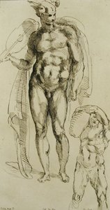 Merkur, midten av 1700-tallet. av Anne Claude Philippe de Caylus