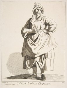 Selger av gamle hatter, 1742.