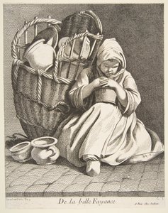 Keramikkhandler, 1738. av Anne Claude Philippe de Caylus