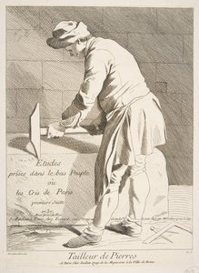 Steinskjærer, 1737. av Anne Claude Philippe de Caylus