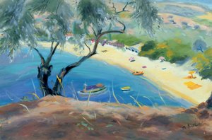 Achladies Bay, Skiathos, Hellas, 1985