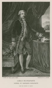 Carlo Buonaparte av Anne Louis Girodet de Roucy Trioson