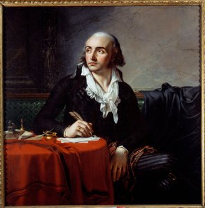 Portrett av Giuseppe Fravega (1763-1833), italiensk revolusjonær. Maleri av Anne Louis Girodet de Roucy-Trioson (Anne-Louis Girodet de Roucy Trioson av Anne Louis Girodet de Roucy Trioson