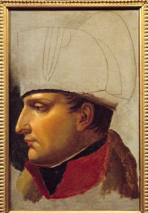 Portrett av Napoleon I (1769-1821) studie for overlevering av nøkler til byen Wien 13. november av Anne Louis Girodet de Roucy Trioson