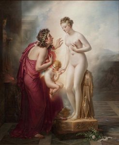 Pygmalion og Galatea, før 1819.