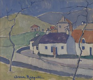 Gård ved Ruberslaw av Anne Redpath