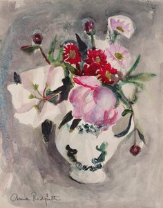 Blomster, ca. 1955 (akvarell på papir)