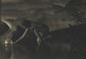 The Bubble (fotogravyr) av Anne W. Brigman