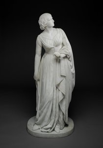 Lady Godiva, ca. 1861-1864 (marmor) av Anne Whitney