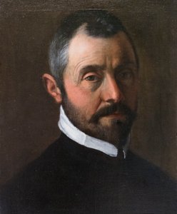 Portrett av en mann, Annibale Carracci av Annibale Carracci
