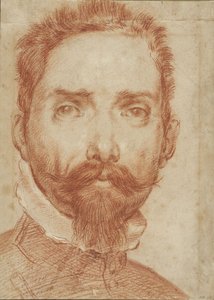 Portrett av luttspilleren Giulio Mascheroni av Annibale Carracci