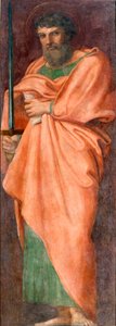 Saint Paul - Maleri av Annibale Carracci (Annibal Carrache av Annibale Carracci
