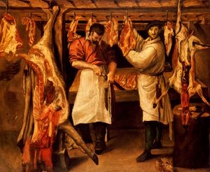 Slakterbutikken av Annibale Carracci