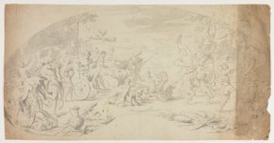 Triumf av Bacchus og Ariadne av Annibale Carracci
